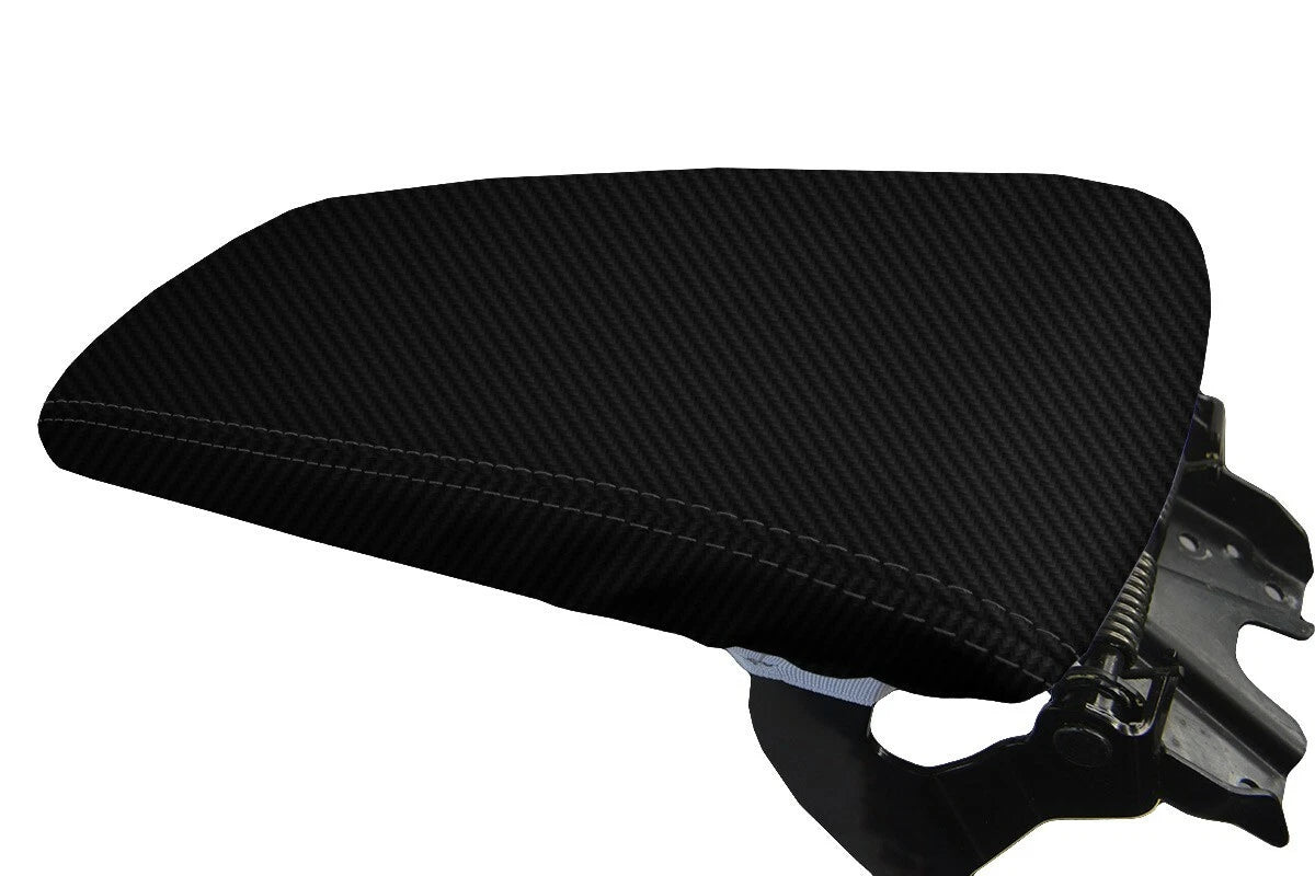 Console Lid Armrest Cover for Lexus ES350 (2013–2018) Carbon Fiber Black