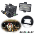 2X Clear Lens White LED Under Hood Lights for Corvette C4 (1984–1996)