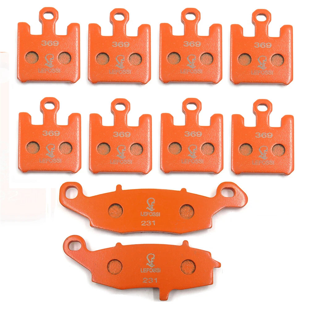 Brake Pads FA369 FA231 for Kawasaki Vulcan VN 1600 Mean Streak (2005–2008)