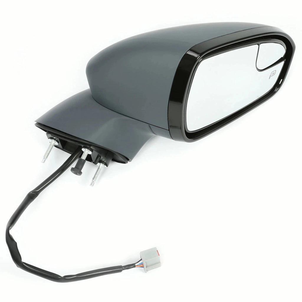 Right Side Mirror for Ford Fusion (2013–2014) W/Heated, Turn Signal, Puddle Light, 7 Pin