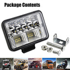 4-Inch LED Work Light Bar for ATV Truck (12V–24V)