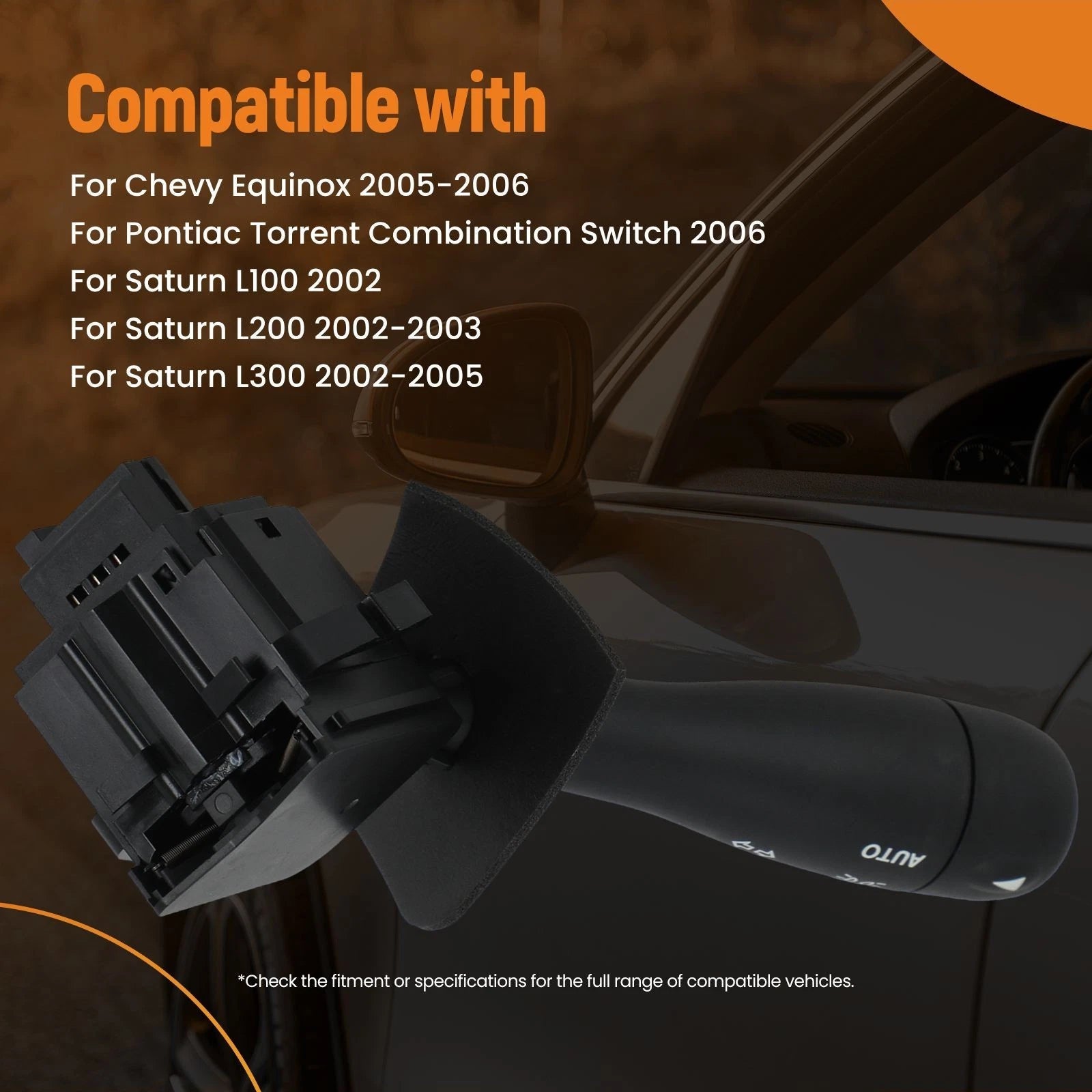 Turn Signal Headlight Switch for Saturn L200 L300 LW200 LW300 (2002–2003)