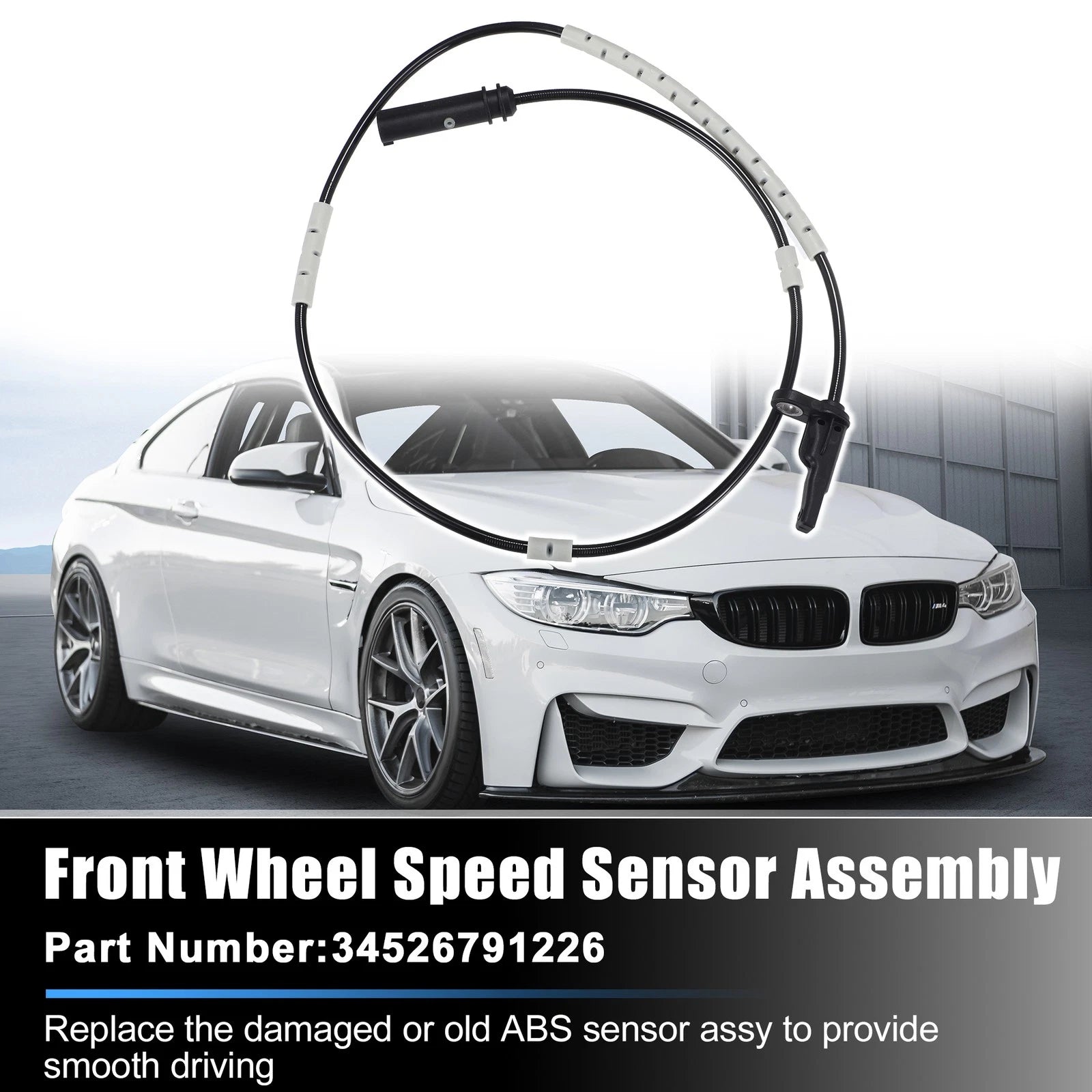 ABS Wheel Speed Sensor Set for BMW 340i (2017–2020)