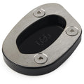 Black Kickstand Enlarger Plate for Triumph Speed Twin 1200 (2019-2021)