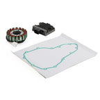 Magneto Stator + Voltage Rectifier + Gasket for Kawasaki Z650 Ninja 650 (2017–2021)