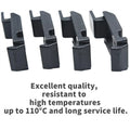 4pcs Car Door Lock Striker for Mercedes-Benz W123 240D 280E 300D (1976-1985)