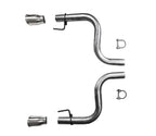 Axle-Back Muffler Delete for Chevrolet Camaro V6 (2016–2024) - Polished Tips