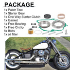 Starter Clutch Gasket Bolts for Yamaha VStar XVS 1100 (1999–2009)