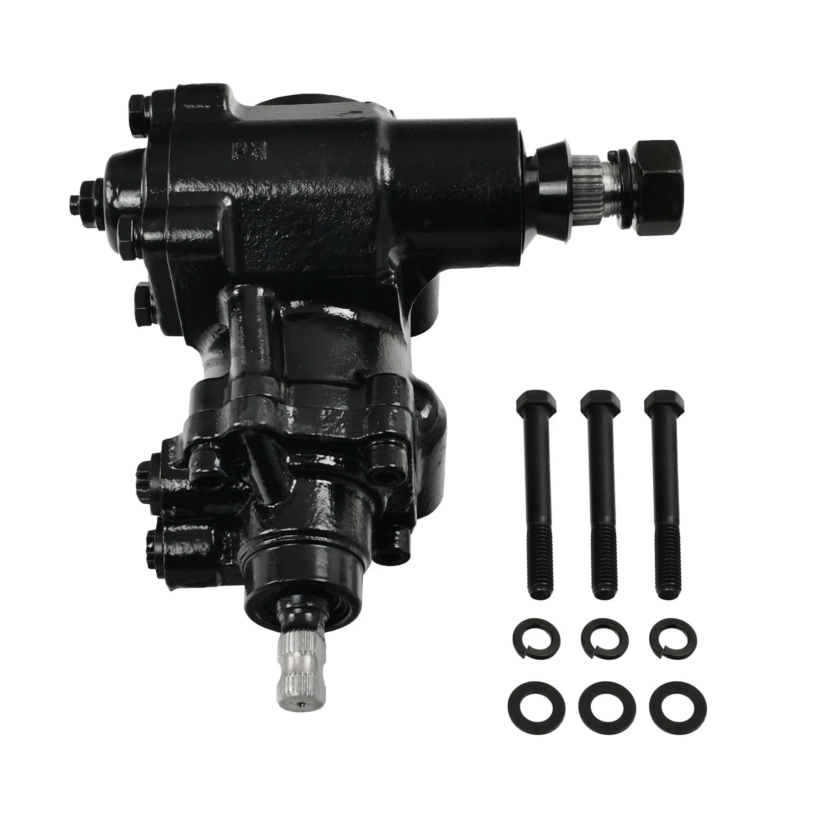 Power Steering Gear Box Upgrade Conversion Kit for Chevy Impala Bel Air (1958–1964)