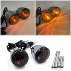 Smoke Rear Turn Signal Light for Harley Sportster XL883 FLDE FLHC FLSB (2014–2023)