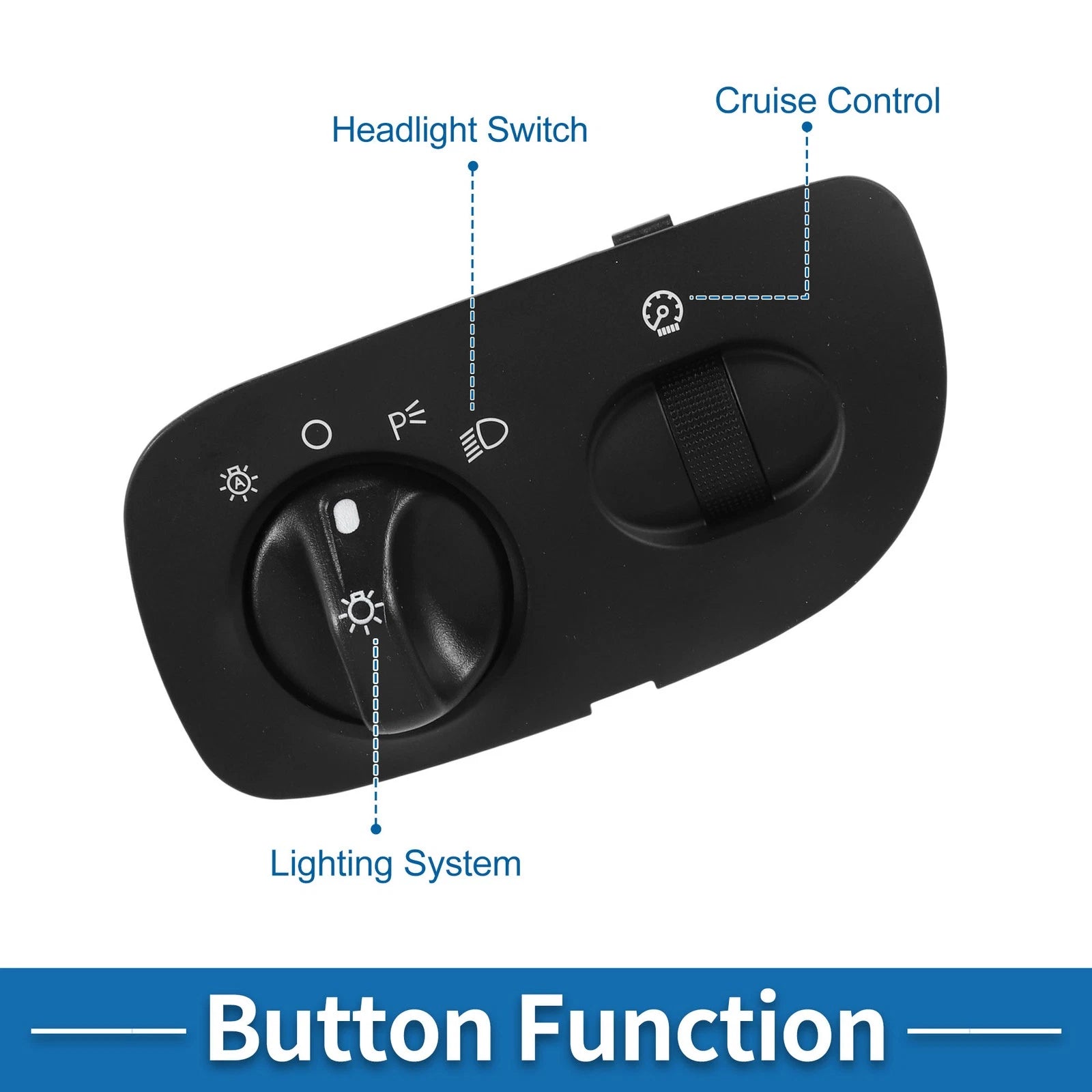 Headlight Switch No.YL3Z11654CAA/DS1380 for Ford F150 (2004–2008)