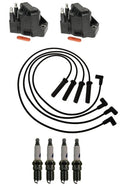 2X Ignition Wires Coils & 4 Spark Plugs Kit ACDelco for GMC Sonoma (1998)