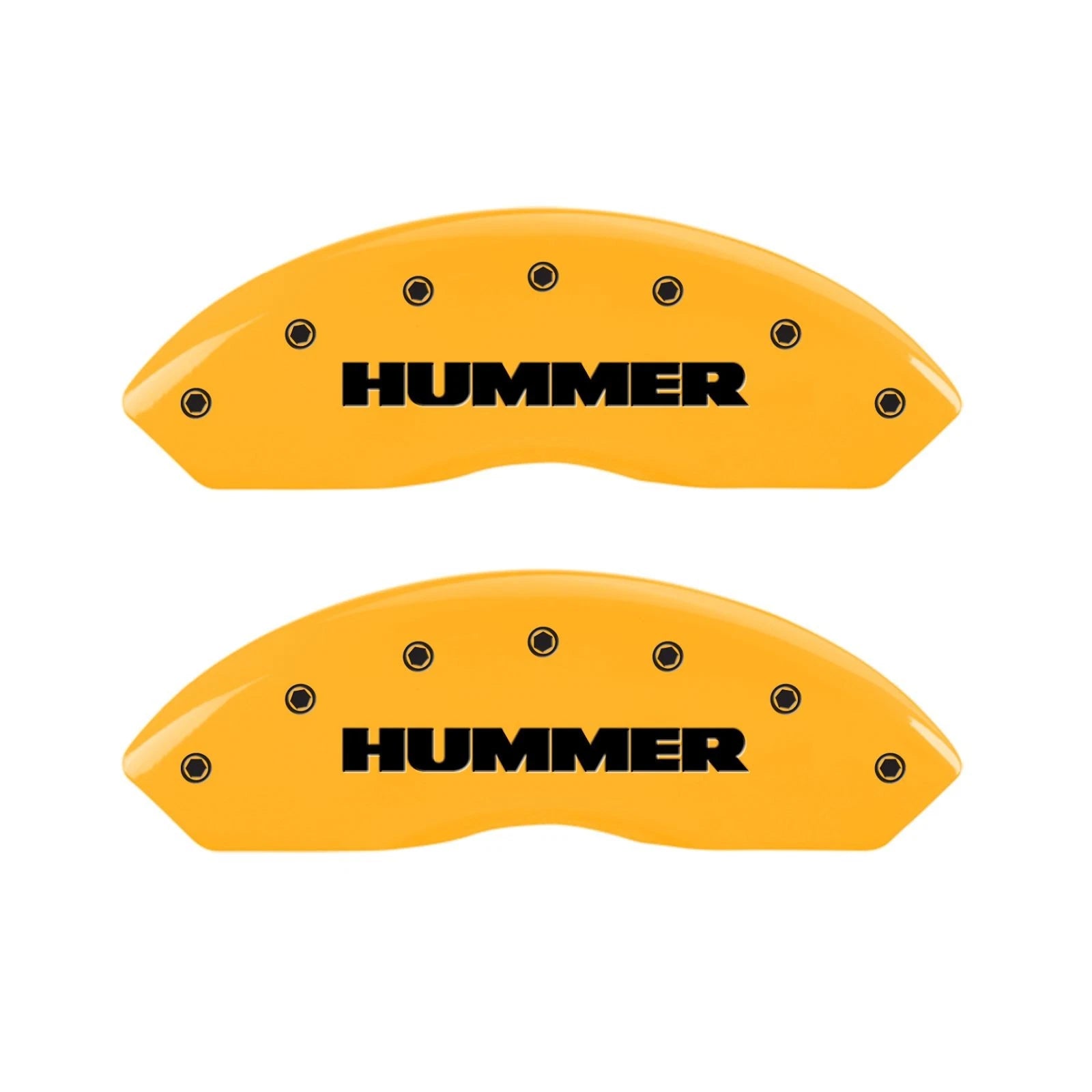 Set of 4 Caliper Covers Yellow Replacement for 2006–2010 Hummer H3
