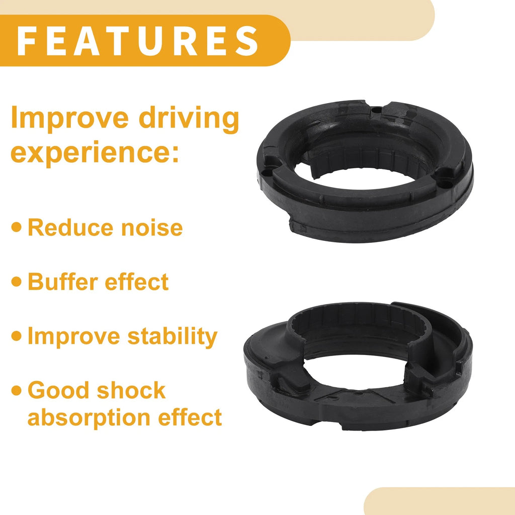 Upper Coil Spring Insulator No. 31336798834 for BMW 750i (2009–2015) Rubber