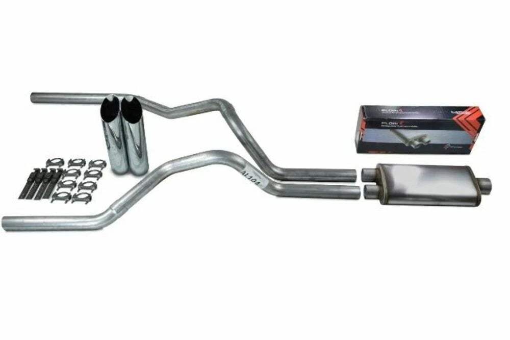 2.5" Dual Exhaust Muffler for Chevy GMC 1500 Truck (2019–2025)