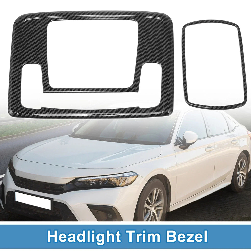 Car Headlight Trim Bezel for Honda Civic 11th Gen (2023-2024)