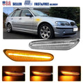 2X Dynamic LED Side Marker Signal Light for BMW E90 E91 E92 E60 E61 E82