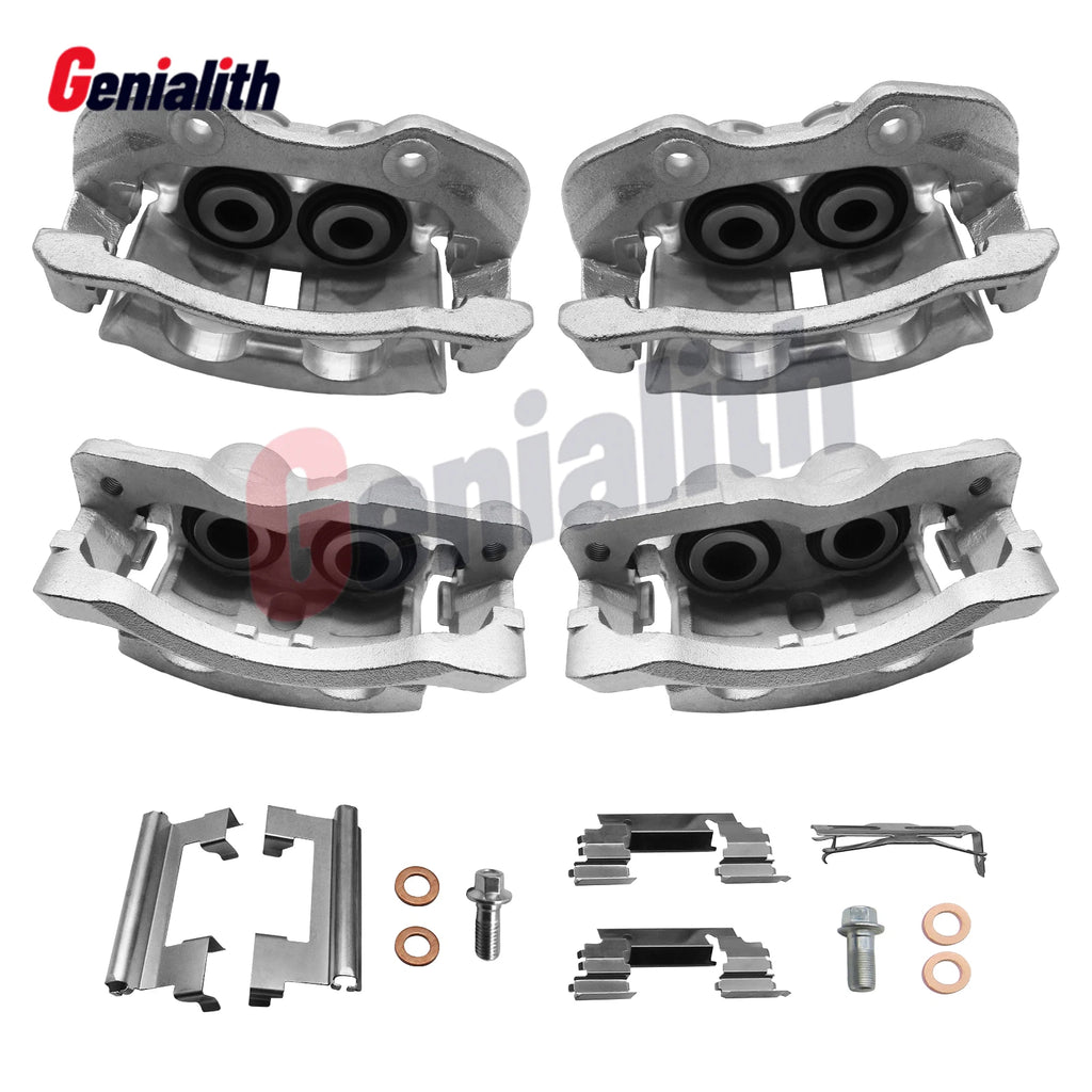 Front & Rear Disc Calipers w/ Bracket for Chevrolet Silverado GMC Sierra 1500 HD (2001–2023)