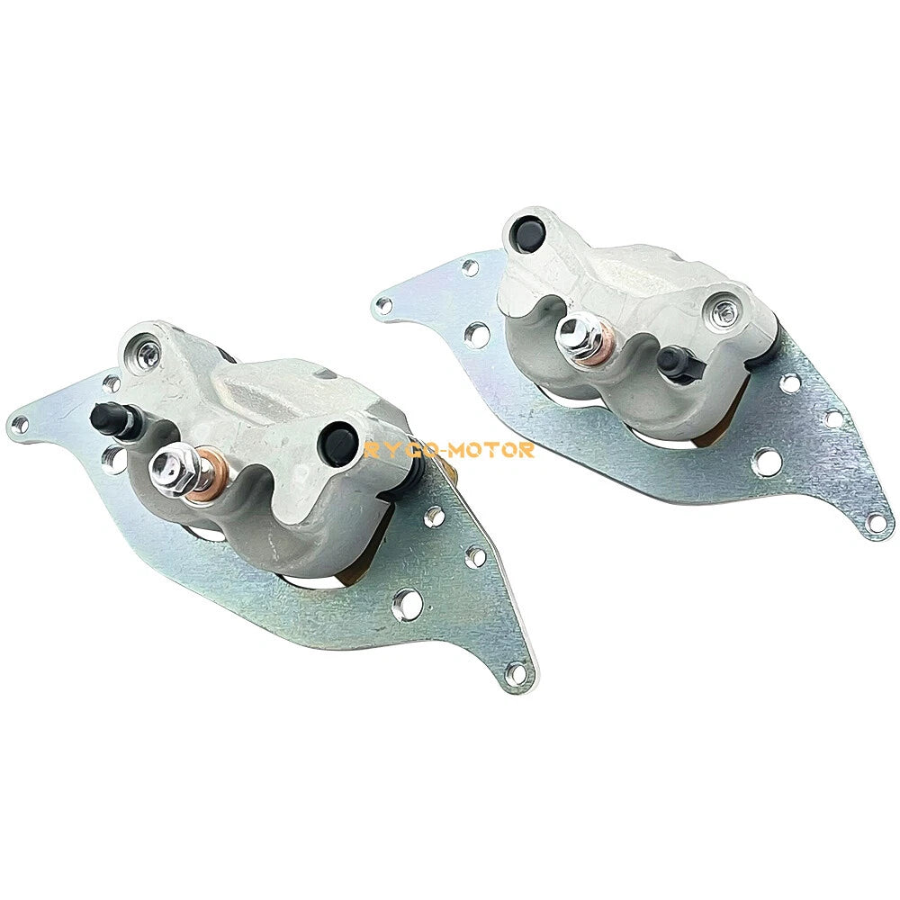 Set of 2 Front Brake Calipers & Pads for Polaris RZR 900 1000 (2015–2022)