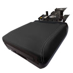 Console Armrest Cover for Ford F150 XLT (2021–2024) Gray Stitch
