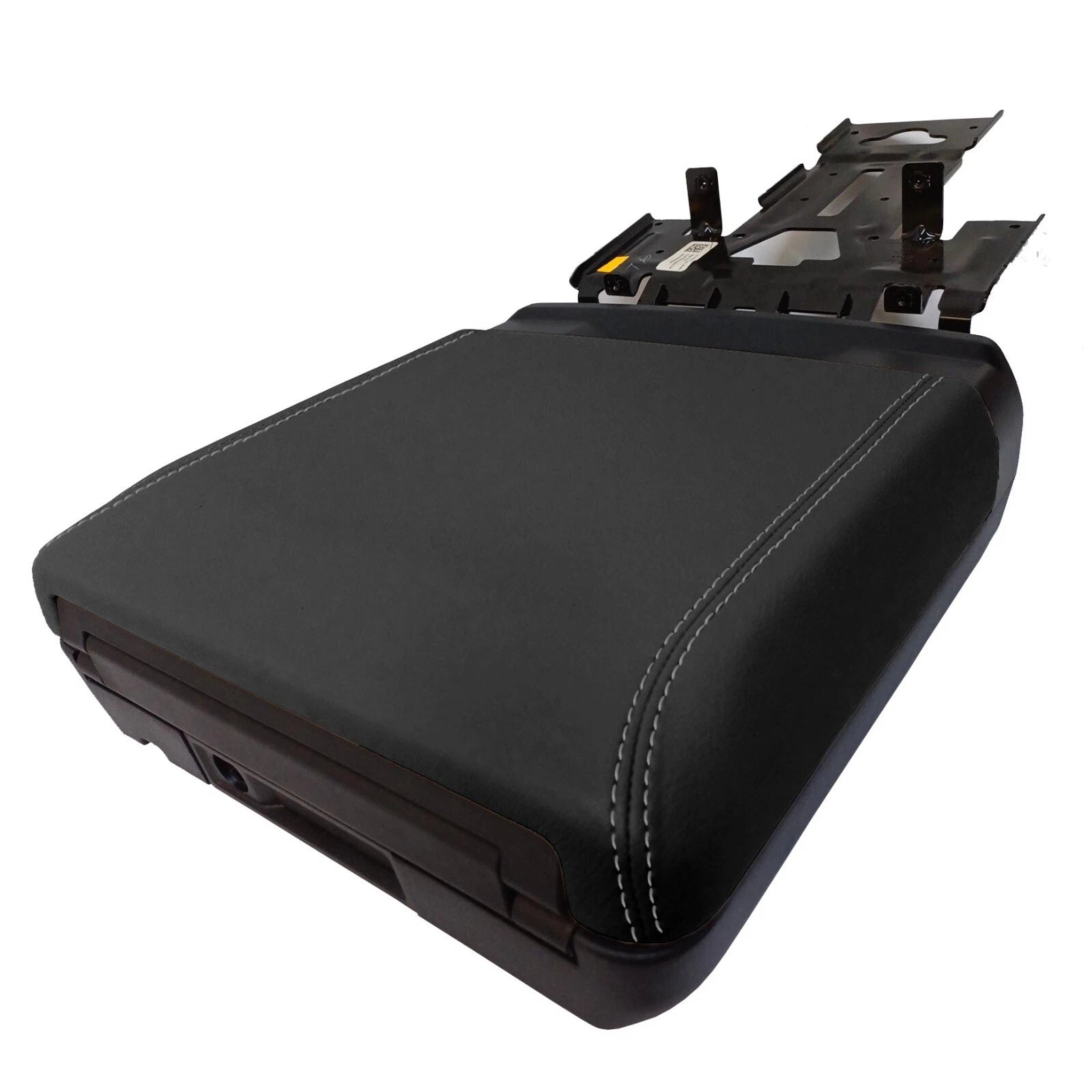 Console Armrest Cover for Ford F150 XLT (2021–2024) Gray Stitch