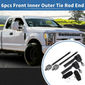 2X Front Outer Tie Rod End Links Kit for Ford Explorer (2006–2010)