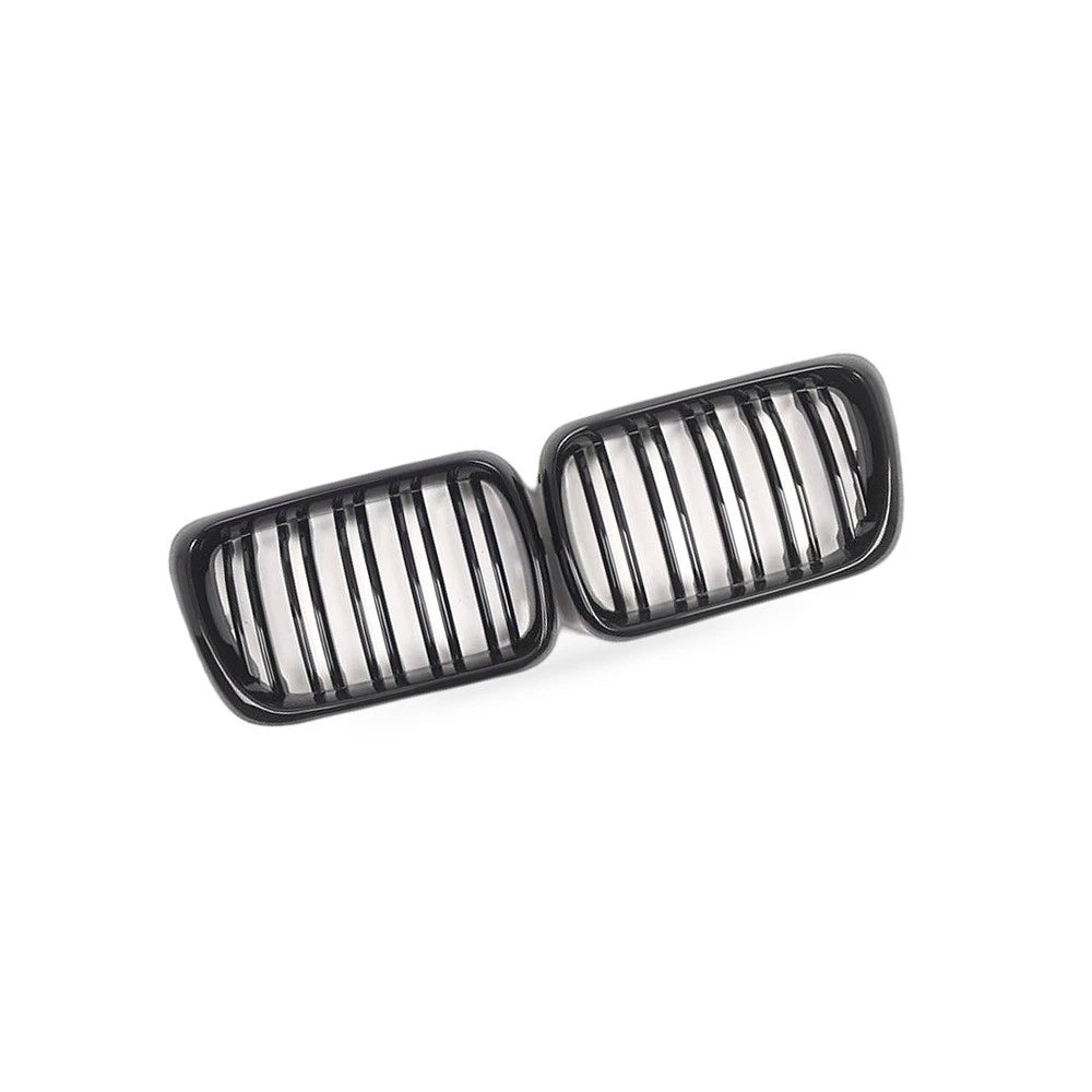 Black Double Line Grille for BMW 3 Series E36 (1997–1999)