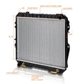 OE Replacement Aluminum Radiator for Toyota 4Runner/Pickup V6 (1988–1995) DPI-50