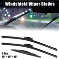 Set of 3 Windshield Wiper Blades for Mazda Tribute (2001–2006)