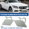 1 Pair Headlight Washer Nozzle Cap for Mercedes Benz S W221 (2010–2013) 2218801305 726215207101