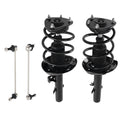 Front Struts w/ Coil Spring Sway Bar Link Kit for Honda Accord (2013–2017)