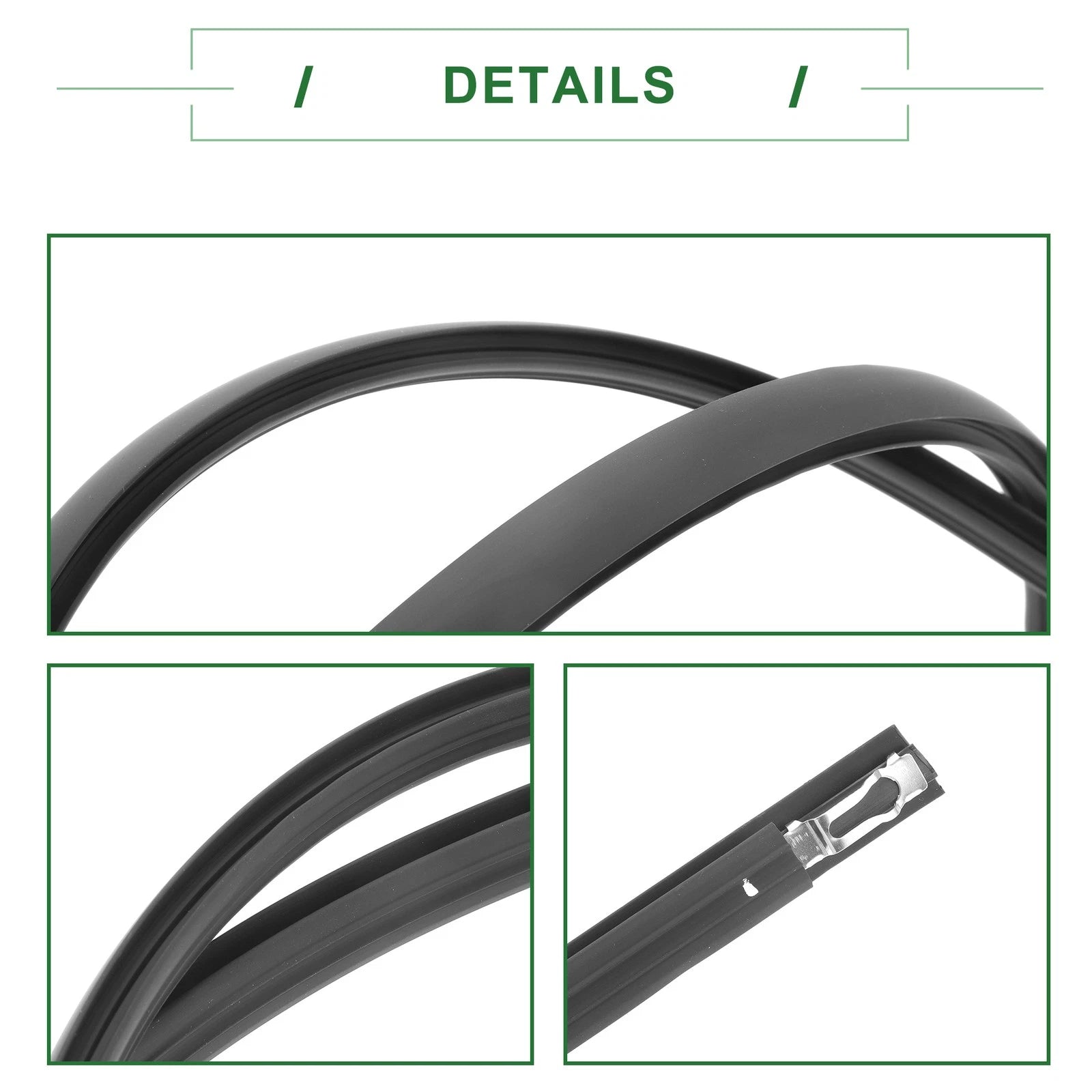 1pc Left Roof Sealing Strip Sunroof Trim No. 74316S84003 for Honda Accord (1998–2002)