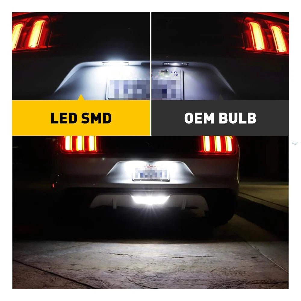 White LED License Plate Light for Ford Mustang (2015-2021)