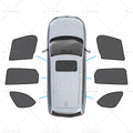6x Car Window Sun Shades for Mazda CX-9 (2016–2025) UVA & UVB Protection
