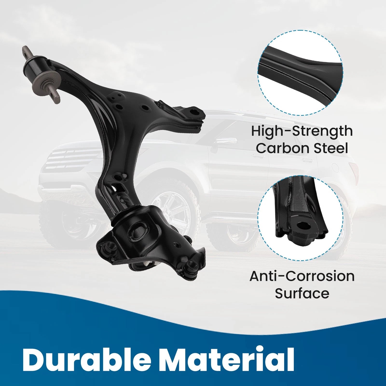 Front Left Lower Control Arm for Honda Accord (2013–2017) & Acura TLX (2015–2020)