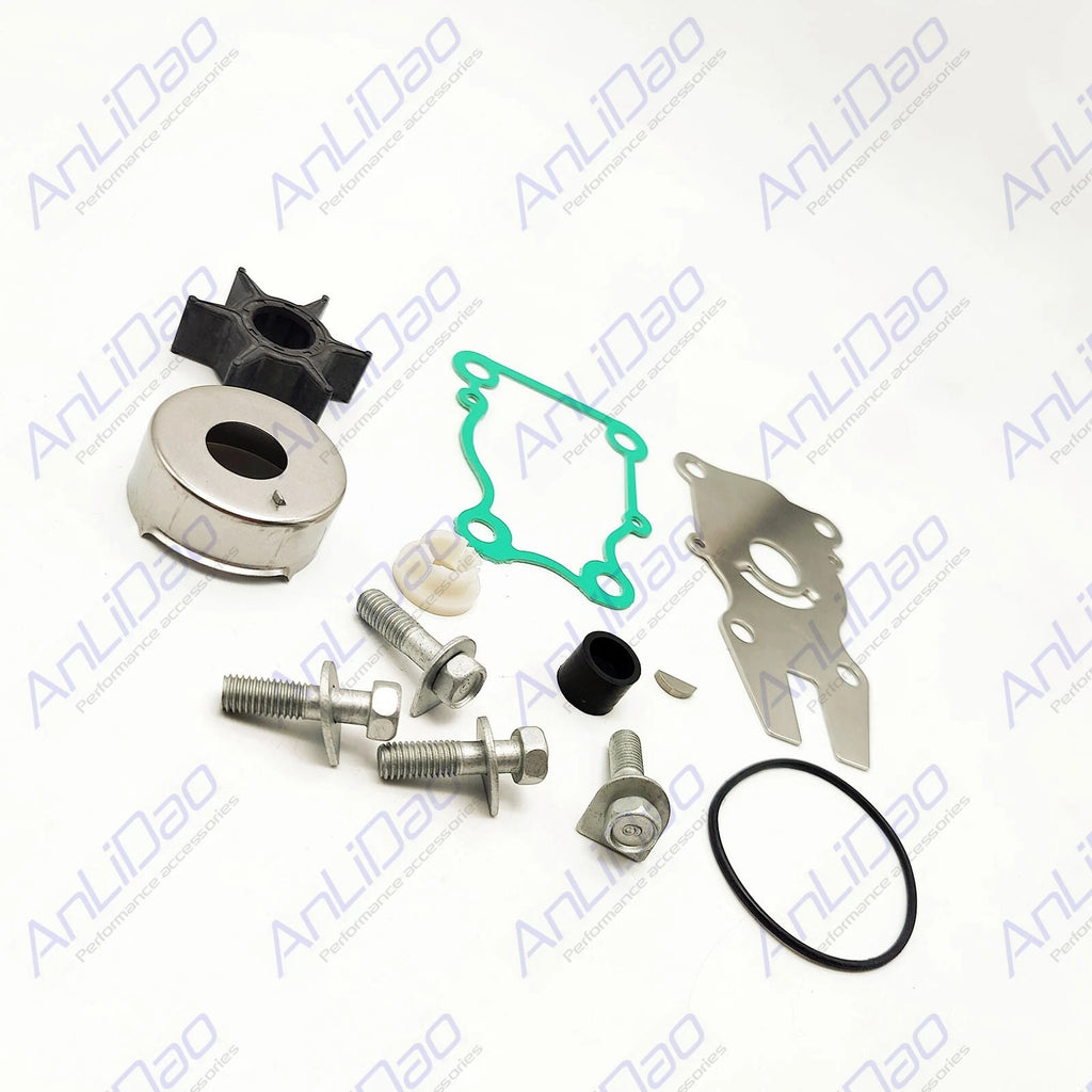 Water Pump Impeller Repair Kit for Yamaha Outboard F40 F50 F60HP (63D-W0078-01-00)