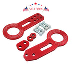 Tow Hook Kit for Ben/ben  - Anodized Billet Aluminum, Red