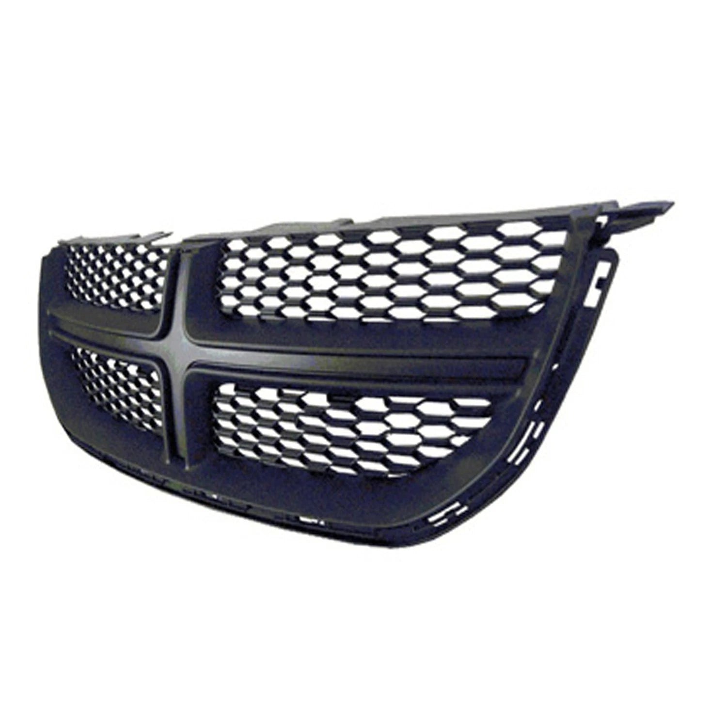 Replacement Black Ready to Paint ABS Front Grille for Dodge Caravan (2011–2020)
