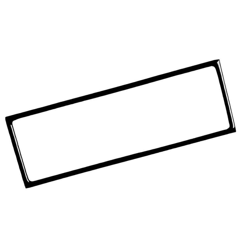 Black Center Console Storage Box Cover Trim for BMW 3 Series (1991-1999)