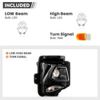 Full LED Projector Headlight for Chevy Blazer (2019–2022) w/ Bulb & LED Module