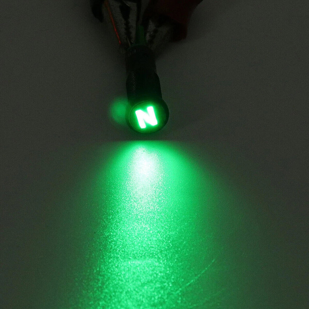 12V 16mm LED Dash Panel Indicator Light for Car Boat