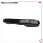 Set of 2 Black Exterior Door Handles for Toyota Corolla (2003–2013)