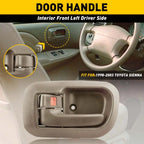 Interior Door Handle for Toyota Sienna (1998–2003) Beige Driver Side