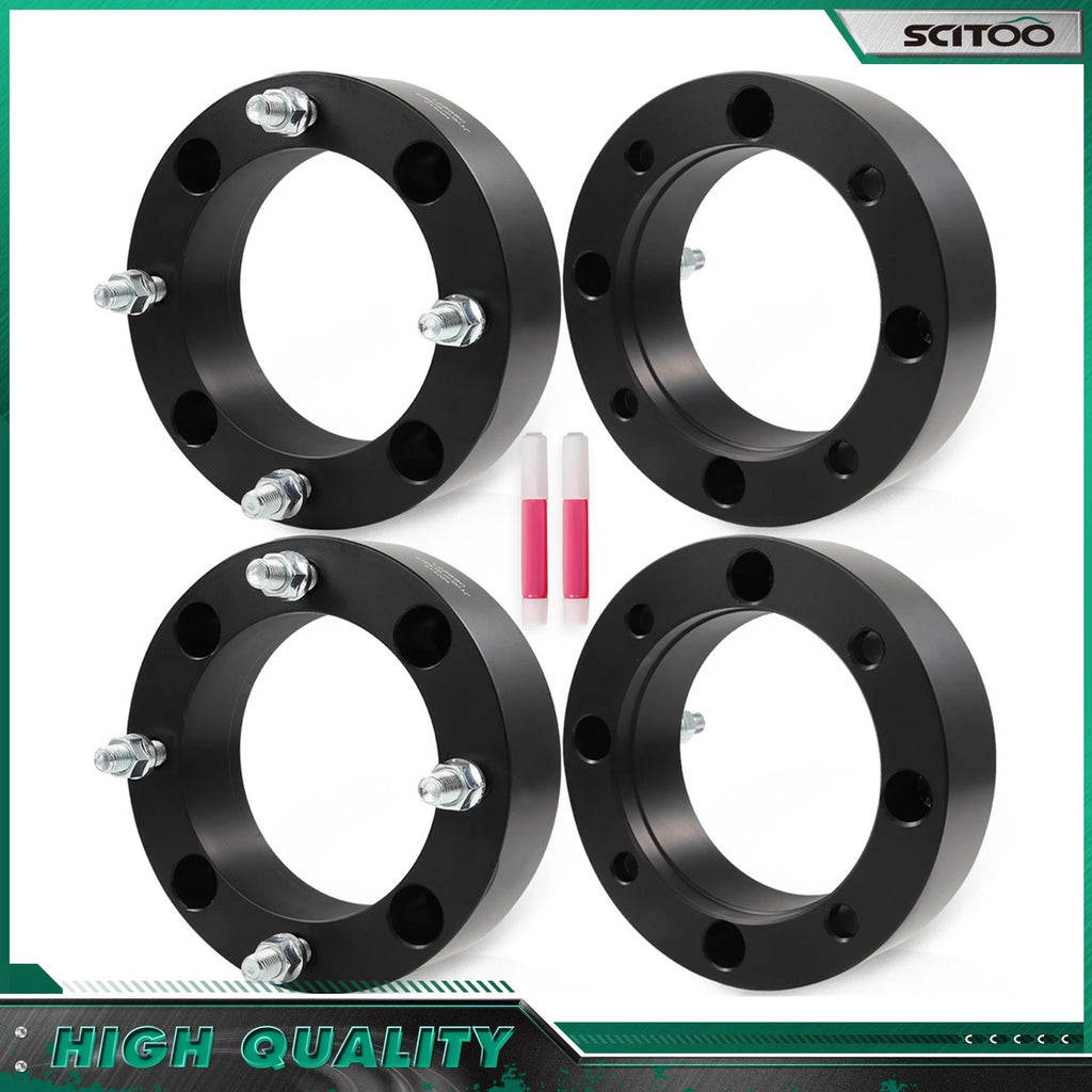 Set of 4 Wheel Spacers 4x156mm 2" M12x1.5 for Polaris RZR XP 1000 (2014–2018)