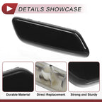Front Right Washer Nozzle Cover Cap for Lexus IS250 (2009–2010) 1 Pcs Black