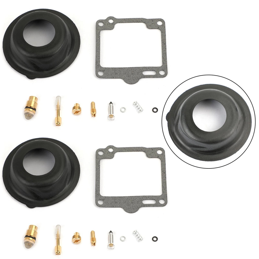 Carburetor Repair Rebuild Kit for Yamaha Virago XV750 (1988–1997) XV1100 (1988–1999)