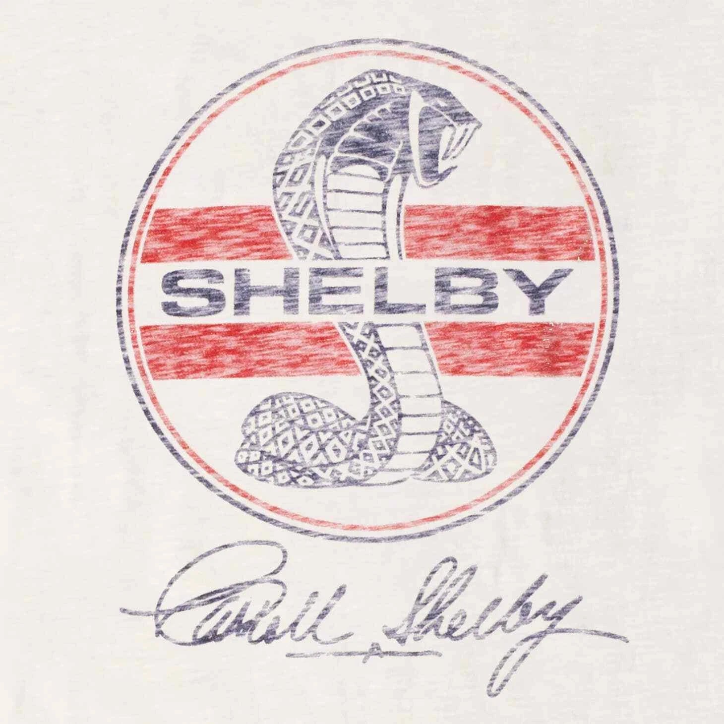 Carroll Shelby Cobra Logo Distressed T-Shirt for Jeep Grand Cherokee (1993–1998)