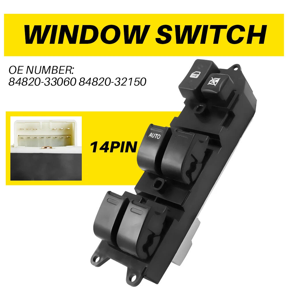 Electric Power Master Window Control Switch for Toyota