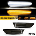 Sequential Smoke LED Front Bumper Side Marker Light for Infiniti G35 (2003–2007)