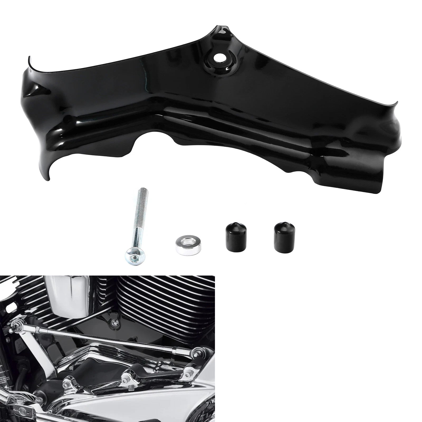 Cylinder Base Cover for Harley Touring Electra Street Road Glide (2017–2023)
